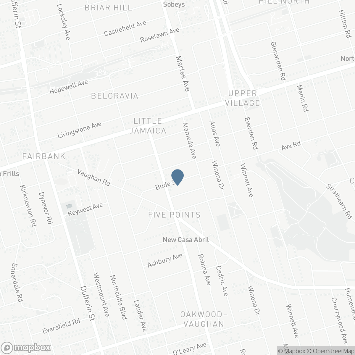 80 BUDE STREET, Toronto, Ontario M6C 1X8